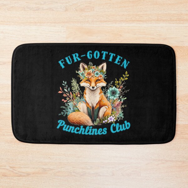 Item preview, Fur-gotten Punchlines Club. vintage fox designed and sold by FoxVibes.