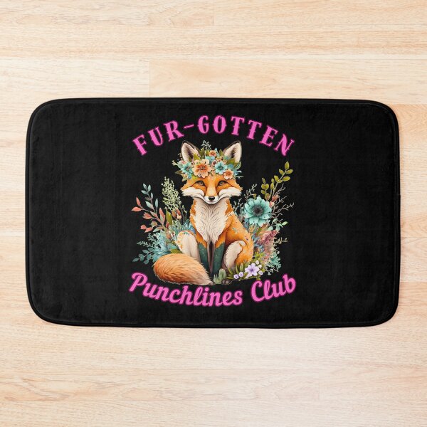 Item preview, Fur-gotten Punchlines Club. fox foxes designed and sold by FoxVibes.