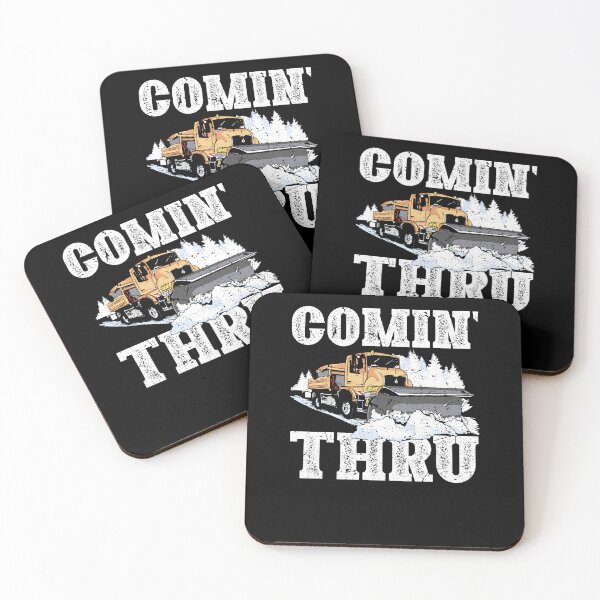 Item preview, Comin' Thru Snow Plow Truck Driver Snow Removal Business designed and sold by Sinful Charm.