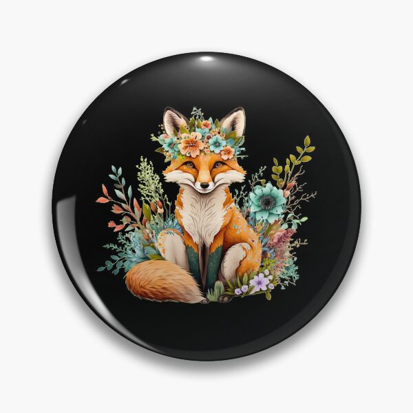 Item preview, Flower Fox designed and sold by FoxVibes.