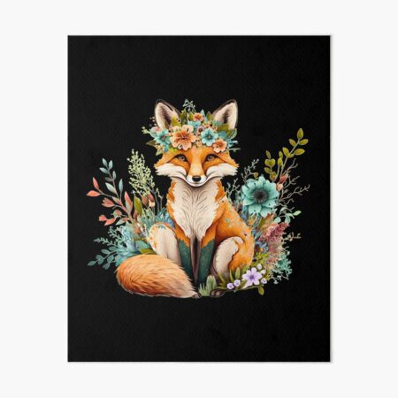 Item preview, Flower Fox designed and sold by FoxVibes.