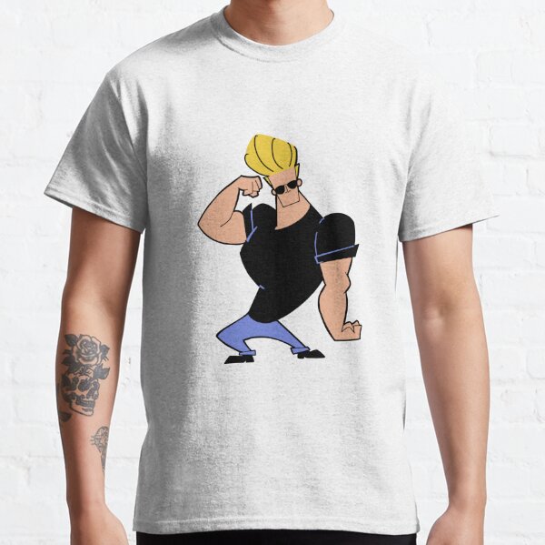 JOHNNY BRAVO - Cartoon Network T shirt and Shorts, with Johnny Bravo Funko  Pop