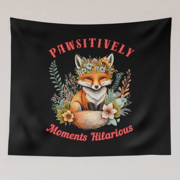 Item preview, Pawsitively Hilarious Moments. fox head designed and sold by FoxVibes.