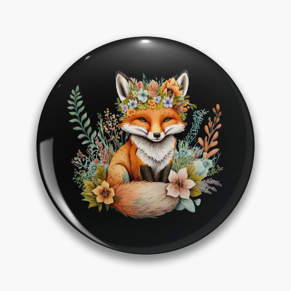Item preview, Flower Fox designed and sold by FoxVibes.