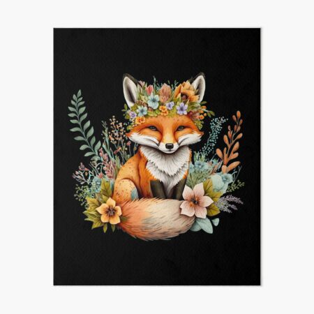 Item preview, Flower Fox designed and sold by FoxVibes.