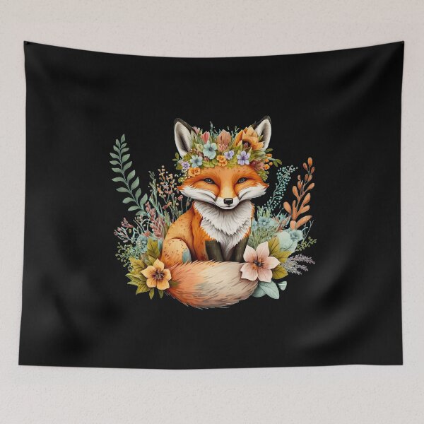 Artikelvorschau, Blumenfuchs entworfen und verkauft von FoxVibes.