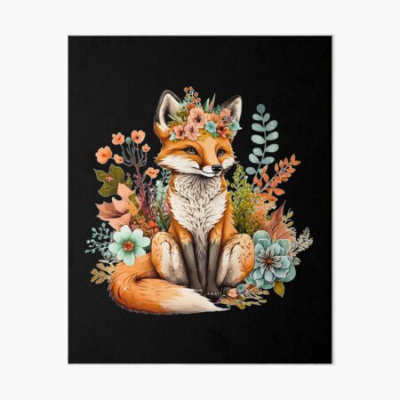 Item preview, Flower Fox designed and sold by FoxVibes.