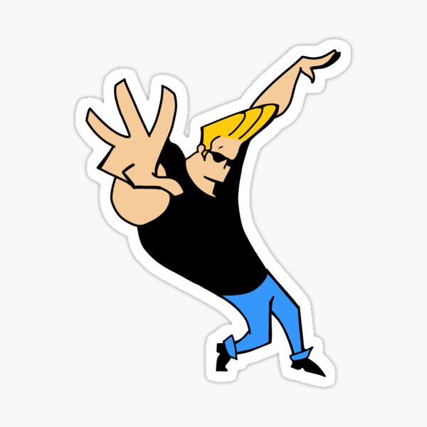 Download Johnny Bravo Striking A Cool Pose Background | ManyBackgrounds.com
