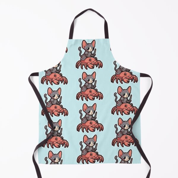 Item preview, Crustacean Crusader: Sphynx Cat Knight designed and sold by DokiDoki-Design.