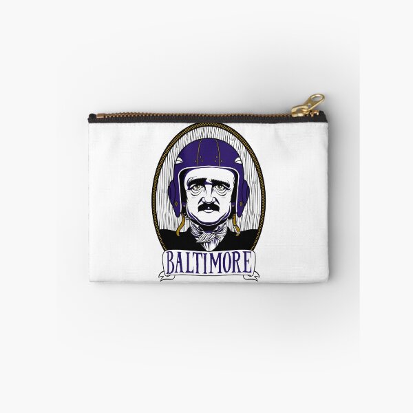 Item preview, Baltimore Ravin' - Edgar Allan Poe Ravens Baltimore Football T-shirt designed and sold by fuzzytooth.