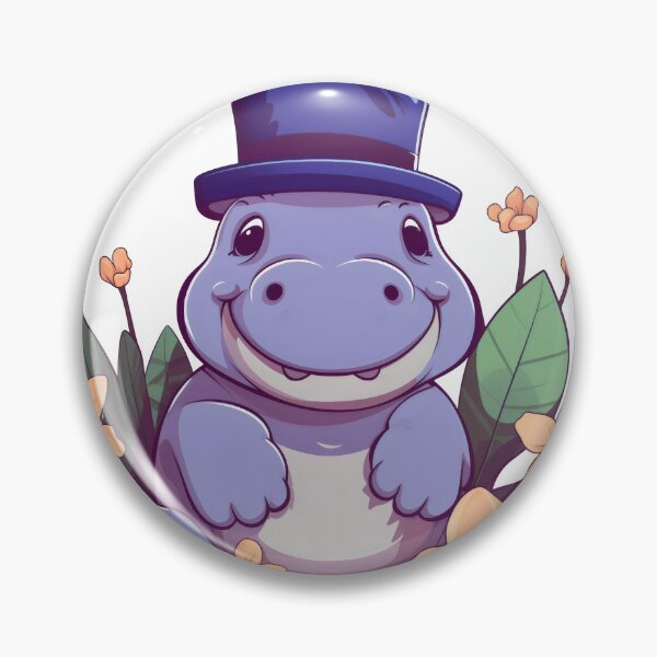 Item preview, Hat-tastic Hippo Tot designed and sold by ImageEmporium.