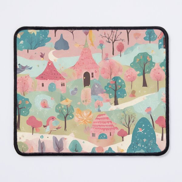 Item preview, Magical Fairyland, Colorful Village designed and sold by IsntThatNiche.
