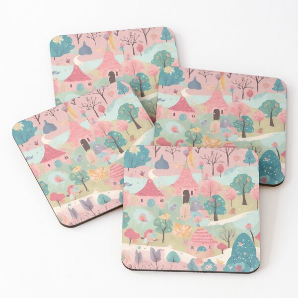 Item preview, Magical Fairyland, Colorful Village designed and sold by IsntThatNiche.
