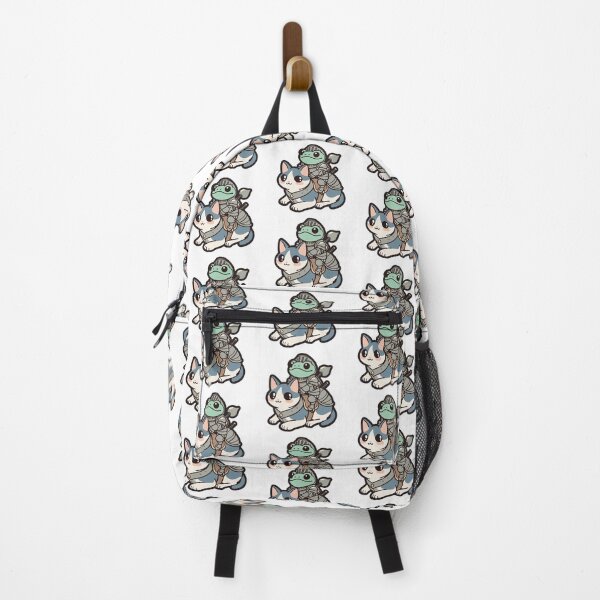 Item preview, Amphibian Valor: Frog Knight's Feline Steed designed and sold by DokiDoki-Design.