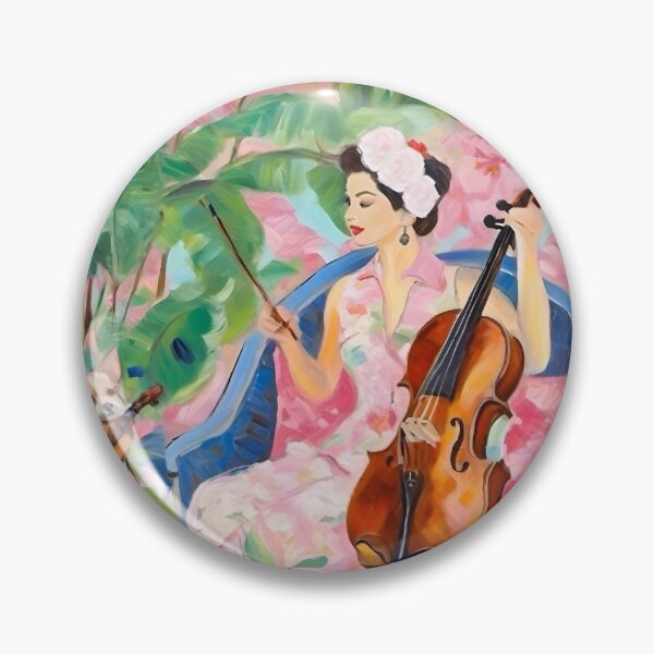 Item preview, Grandmillennial painting, Cute trio, whimsical art designed and sold by SophieClimaArt.