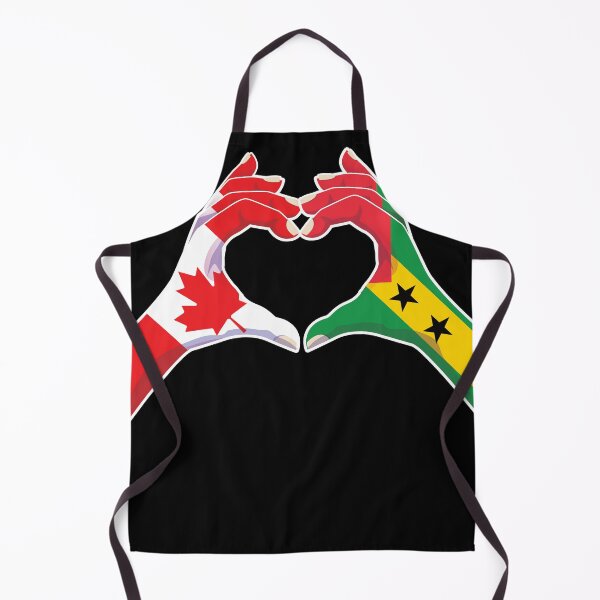 Item preview, Sao Tome and Principe Sao Tomean Canada Canadian Love Heart Peace designed and sold by FlagX.