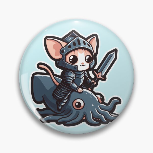 Item preview, Abyssal Quest: Sphynx Knight on Squid Steed designed and sold by DokiDoki-Design.