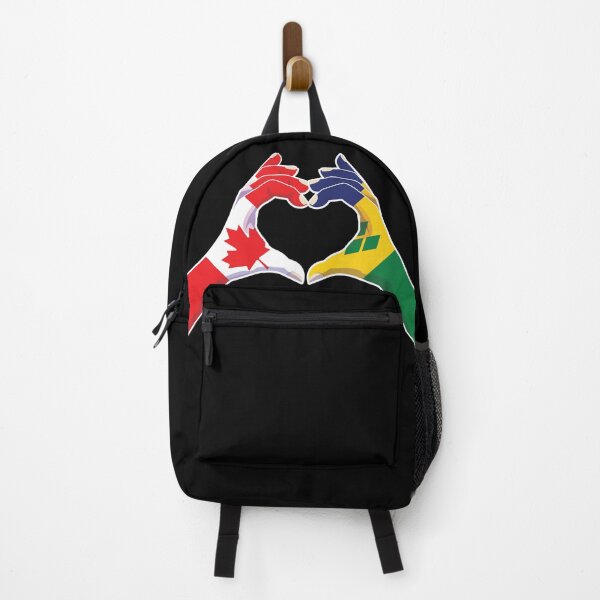 Item preview, Saint Vincent and the Grenadines Canadian Canada Love Heart Peace designed and sold by FlagX.