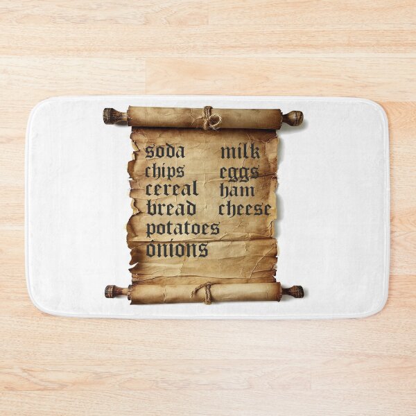 Item preview, Ye Olde Shopping List designed and sold by Surreallytee.