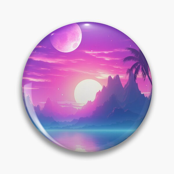 Item preview, Neon Shores Resonance: Horizon Synthesis in the Air designed and sold by Mullet Monkey.
