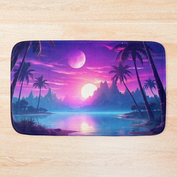 Item preview, Neon Shores Resonance: Horizon Synthesis in the Air designed and sold by Mullet Monkey.