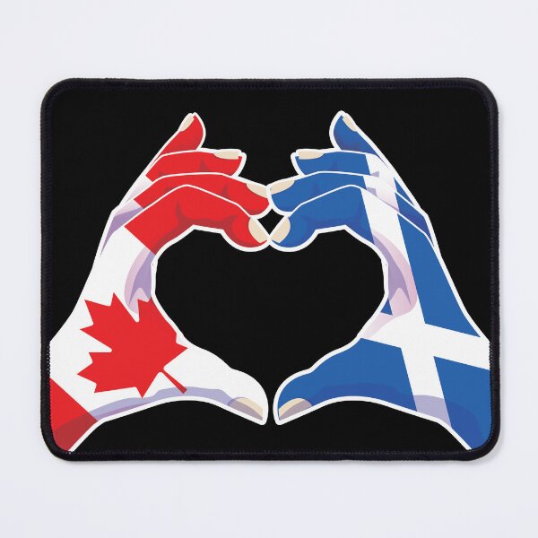 Item preview, Scottish Scotland Canada Canadian Love Heart Peace designed and sold by FlagX.