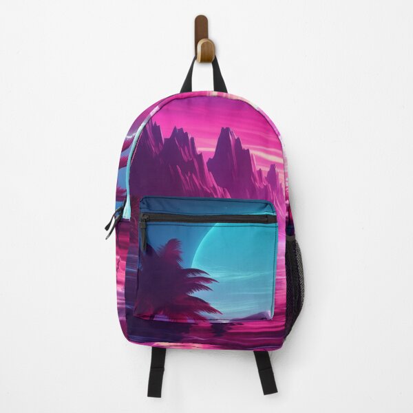 Item preview, Tropical Luminescence: Retro Wave Refuge Atmosphere designed and sold by Mullet Monkey.