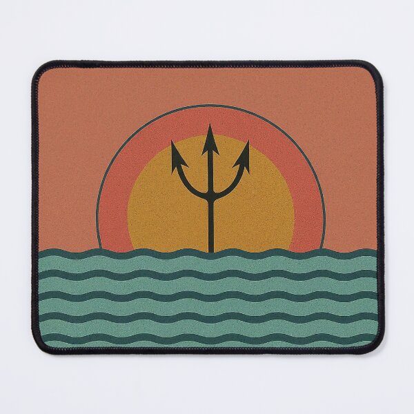 Item preview, Percy - Retro Nautical Trident designed and sold by Retro Travel Design.
