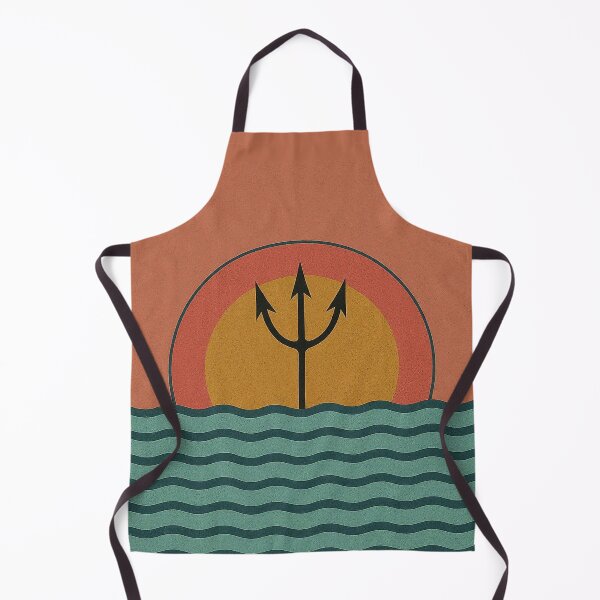 Item preview, Percy - Retro Nautical Trident designed and sold by Retro Travel Design.