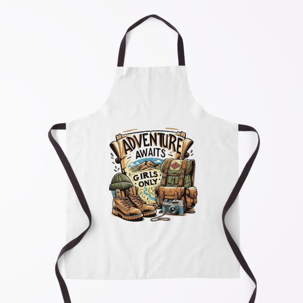 Item preview, Girls Only Adventure Awaits - Hiking Essentials designed and sold by creativechaster.