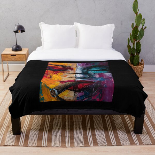 Item preview, Whispers of Time - A Masterpiece Where Vivid Colors Meet Modern Aesthetics in Loose Bold Brushstrokes designed and sold by OlfactoART Studio.