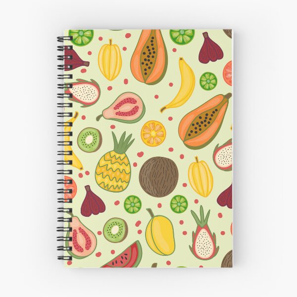Item preview, Tropical fruits seamless pattern designed and sold by DesignsbySimons.