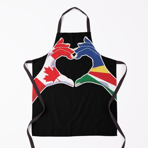 Item preview, Seychelles Seychellois Canada Canadian Love Heart Peace designed and sold by FlagX.