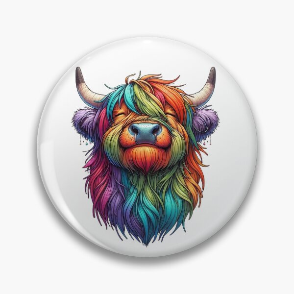 Artikelvorschau, Regenbogenhaarige Highland Harmony entworfen und verkauft von Scrumptious Designs.