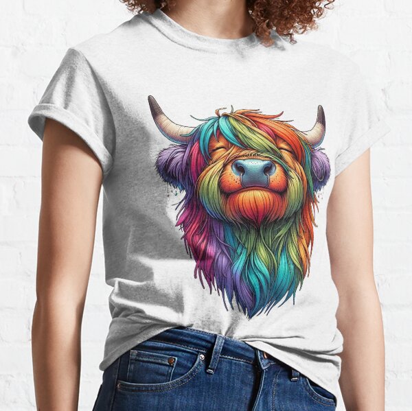 Artikel-Vorschau von Regenbogenhaarige Highland Harmony, designt und verkauft von Scrumptious Designs.