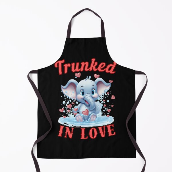 Item preview, Trunked In Love. colorful elephant designed and sold by ElephantVibes.