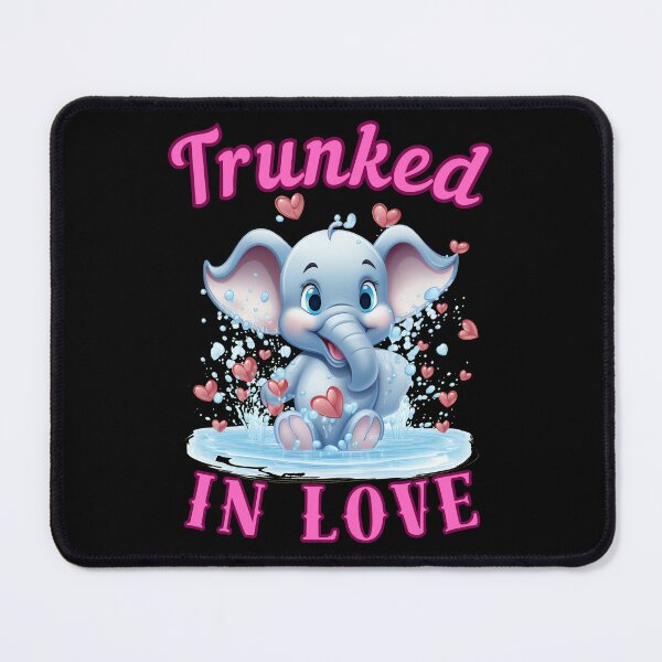 Item preview, Trunked In Love. elephant head designed and sold by ElephantVibes.