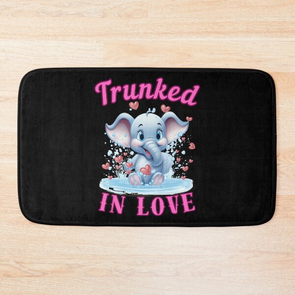 Item preview, Trunked In Love. elephant head designed and sold by ElephantVibes.