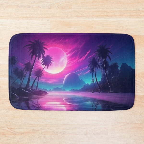 Item preview, Harmonic Haven: Tropical Sunset Escape Atmosphere designed and sold by Mullet Monkey.
