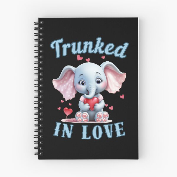 Item preview, Trunked In Love. elephant quote designed and sold by ElephantVibes.