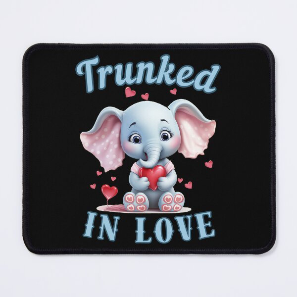Item preview, Trunked In Love. elephant quote designed and sold by ElephantVibes.