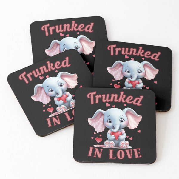 Item preview, Trunked In Love. Flower elephant designed and sold by ElephantVibes.