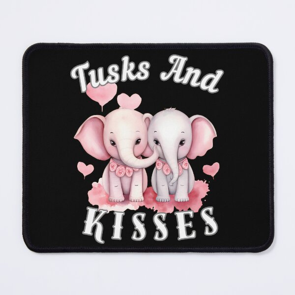 Item preview, Tusks And Kisses designed and sold by ElephantVibes.