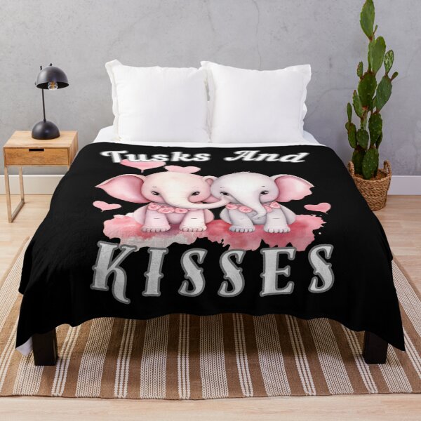 Item preview, Tusks And Kisses designed and sold by ElephantVibes.