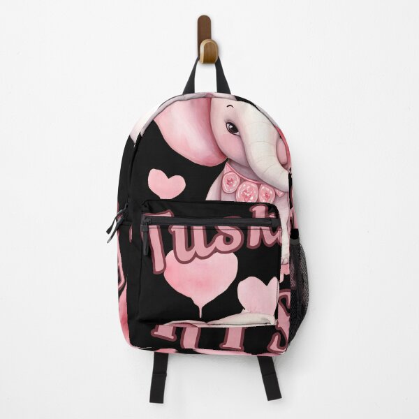 Item preview, Tusks And Kisses. elephant face designed and sold by ElephantVibes.