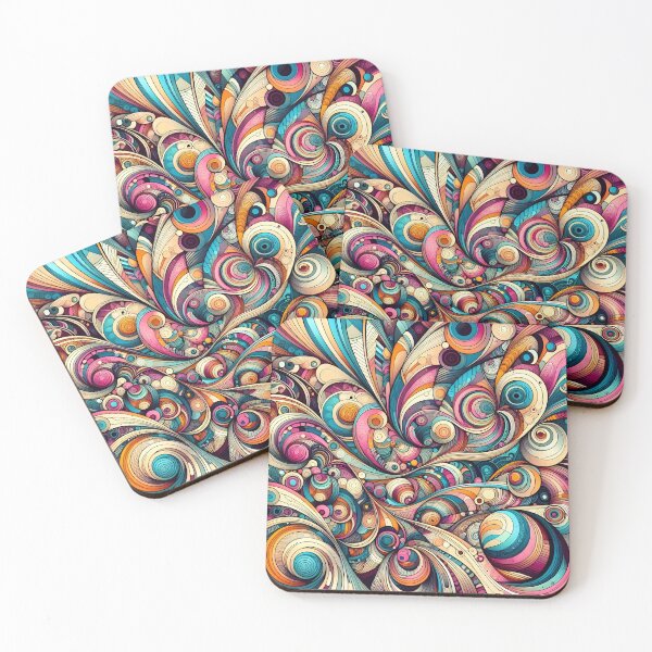 Item preview, Pastel Colorful Abstract Design designed and sold by Alessei.