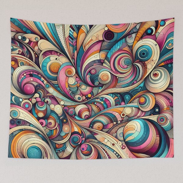 Item preview, Pastel Colorful Abstract Design designed and sold by Alessei.