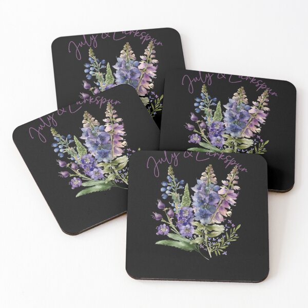 Item preview, July Flower Larkspur Birth Month Gift For Birthday Celebration Party Family designed and sold by darunwan.