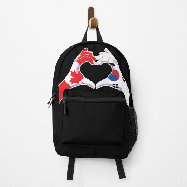 Item preview, South Korean South Korea Canadian Canada Love Heart Peace designed and sold by FlagX.
