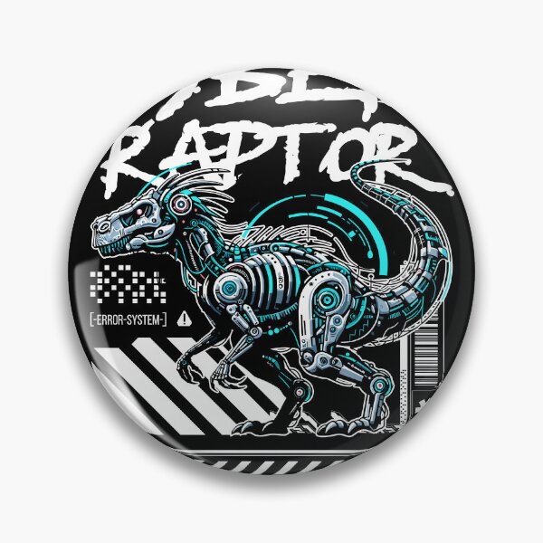 Item preview, Cyber Raptor 2 - Velociraptor - Dinosaur designed and sold by Design Raptor.